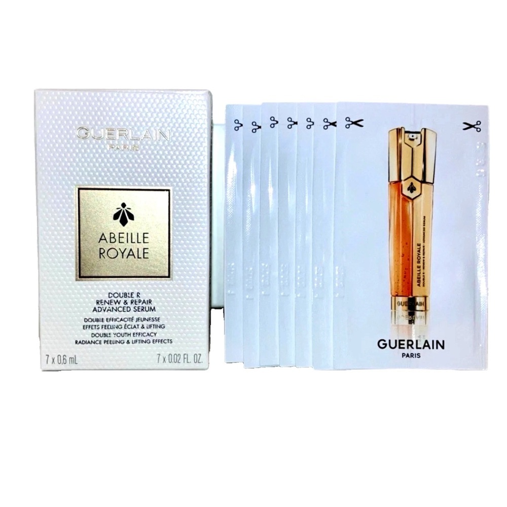 🛍️Guerlain Abeille Royale Serum Set in Gold and White
